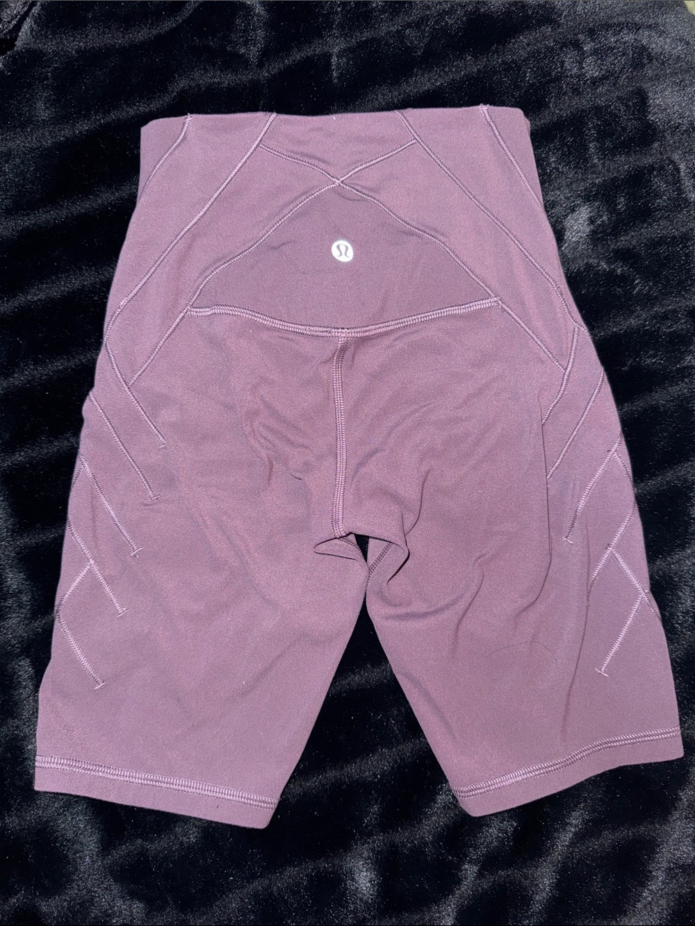 lululemon athletica Purple Athletic Bike Shorts